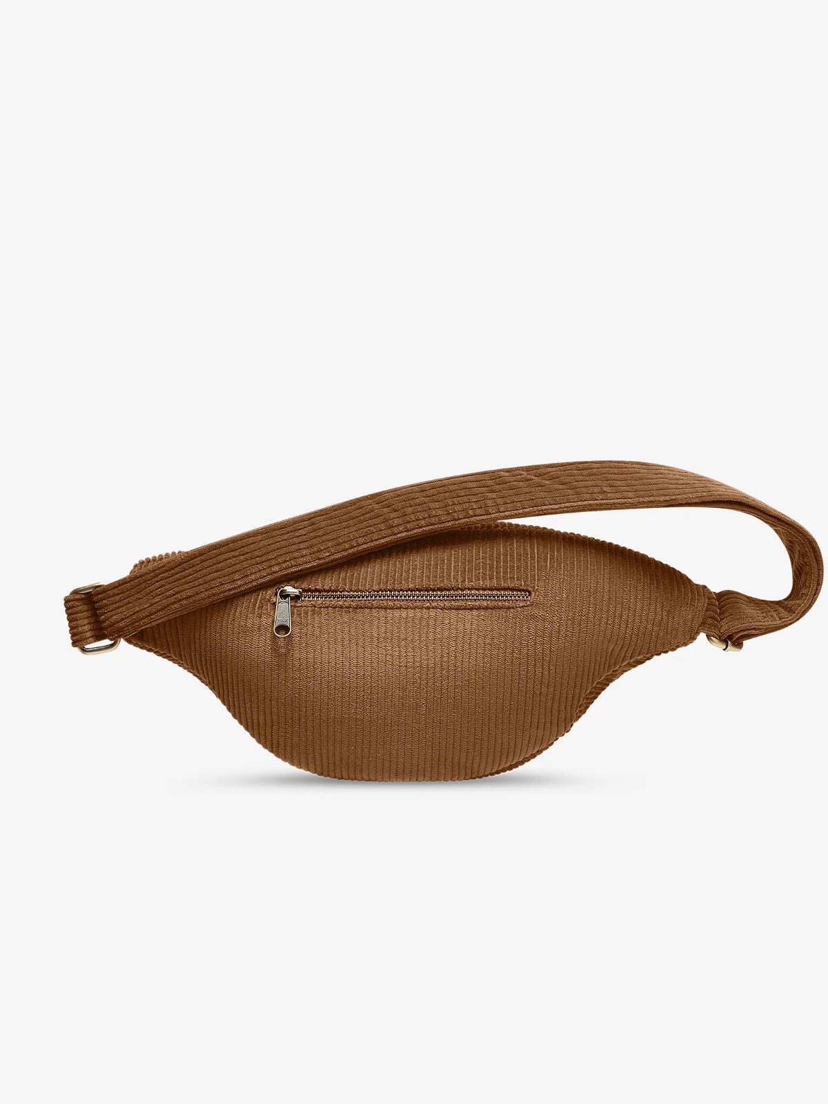 Hindbag - SASHA Bauchtasche • Cord Macchiato - ROSA ECK