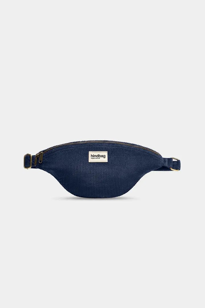 Hindbag - SASHA Bauchtasche • Cord Marineblau - Bauchtasche - ROSA ECK