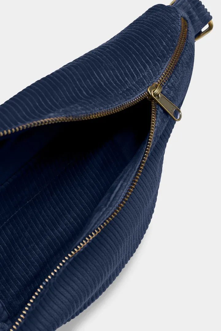 Hindbag - SASHA Bauchtasche • Cord Marineblau - Bauchtasche - ROSA ECK