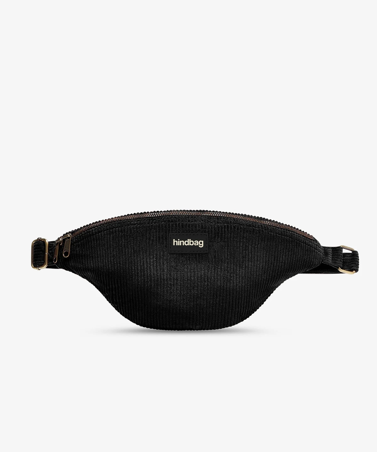 Hindbag - SASHA Bauchtasche • Cord Schwarz - ROSA ECK