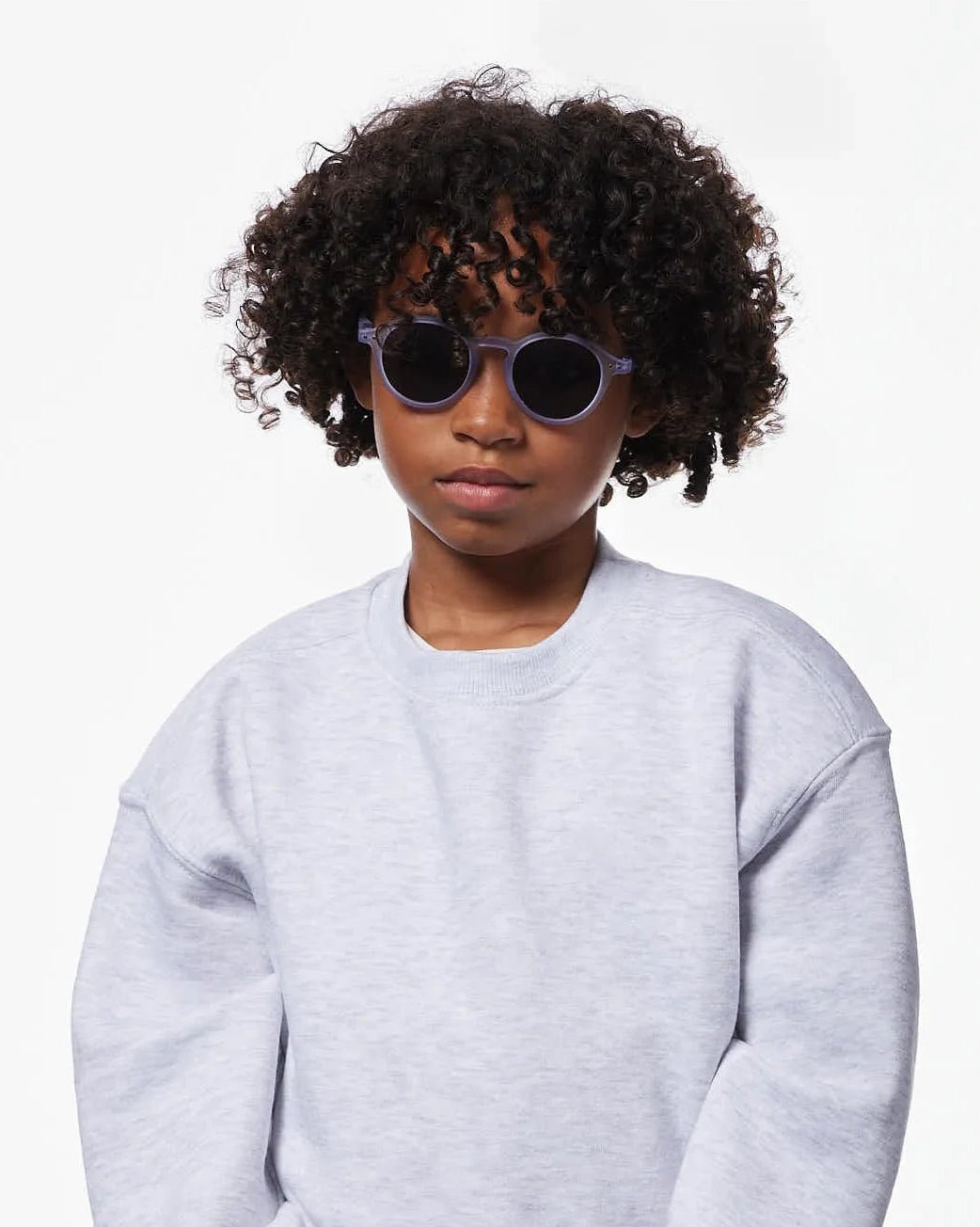 IZIPIZI - d KIDS Kinder - Sonnenbrille (5 - 7 Jahre) • Lavender - ROSA ECK