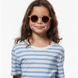 IZIPIZI - d KIDS Kinder - Sonnenbrille (5 - 7 Jahre) • Macchiato - ROSA ECK