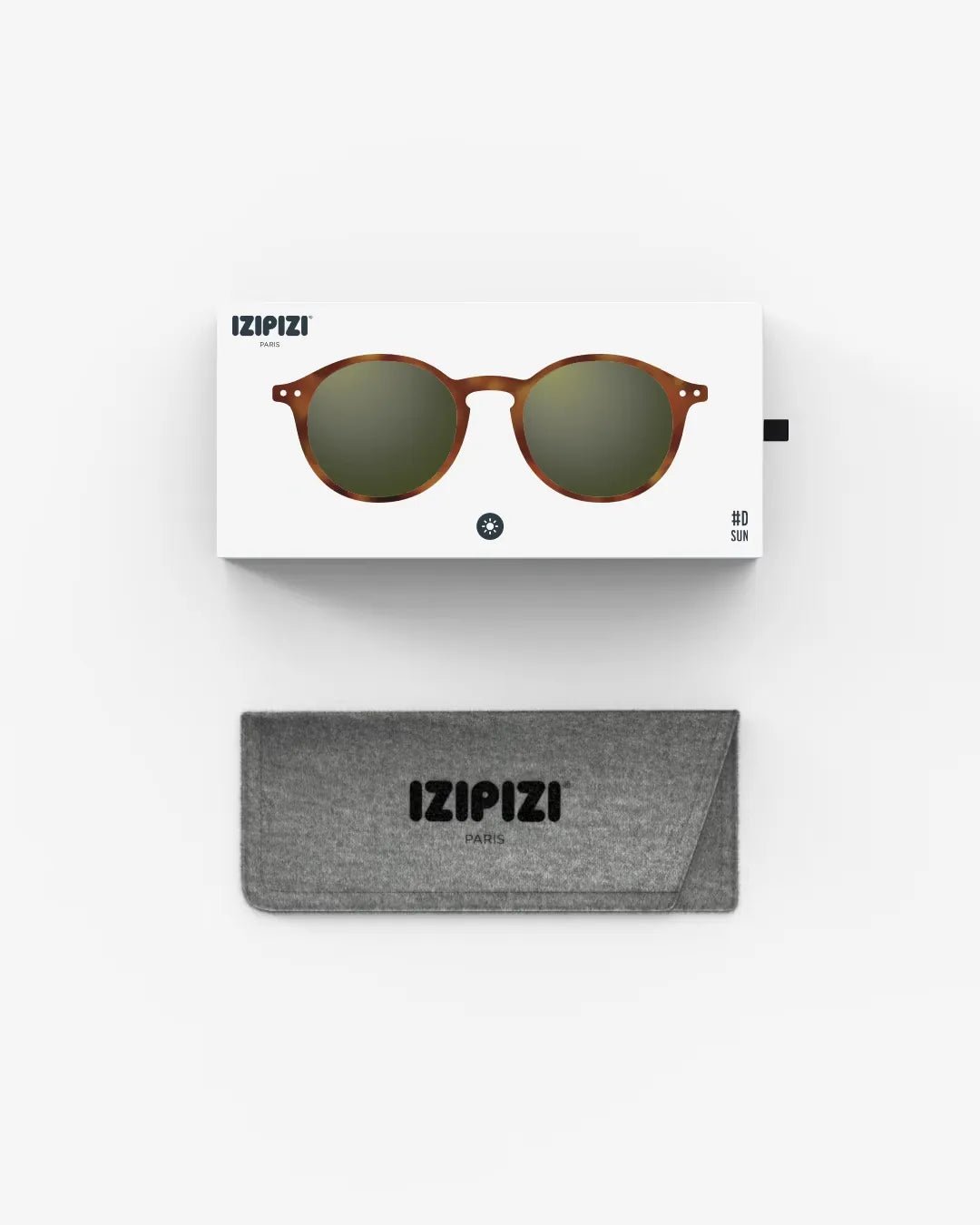 IZIPIZI - D SUN Sonnenbrille • Havane - Sonnenbrille - ROSA ECK