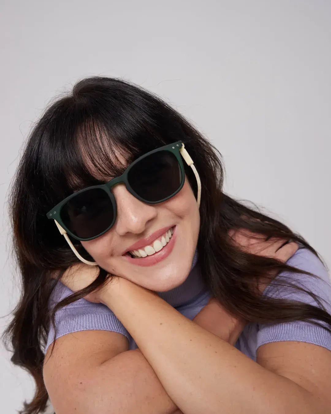 IZIPIZI - #E SUN Sonnenbrille | Black - Sonnenbrille - ROSA ECK Concept Store