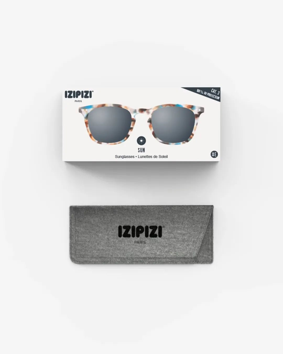 IZIPIZI - E SUN Sonnenbrille • Blue Tortoise - ROSA ECK