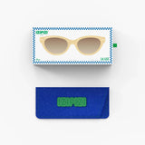 IZIPIZI - LUZ Sonnenbrille • Pastry Dream - ROSA ECK