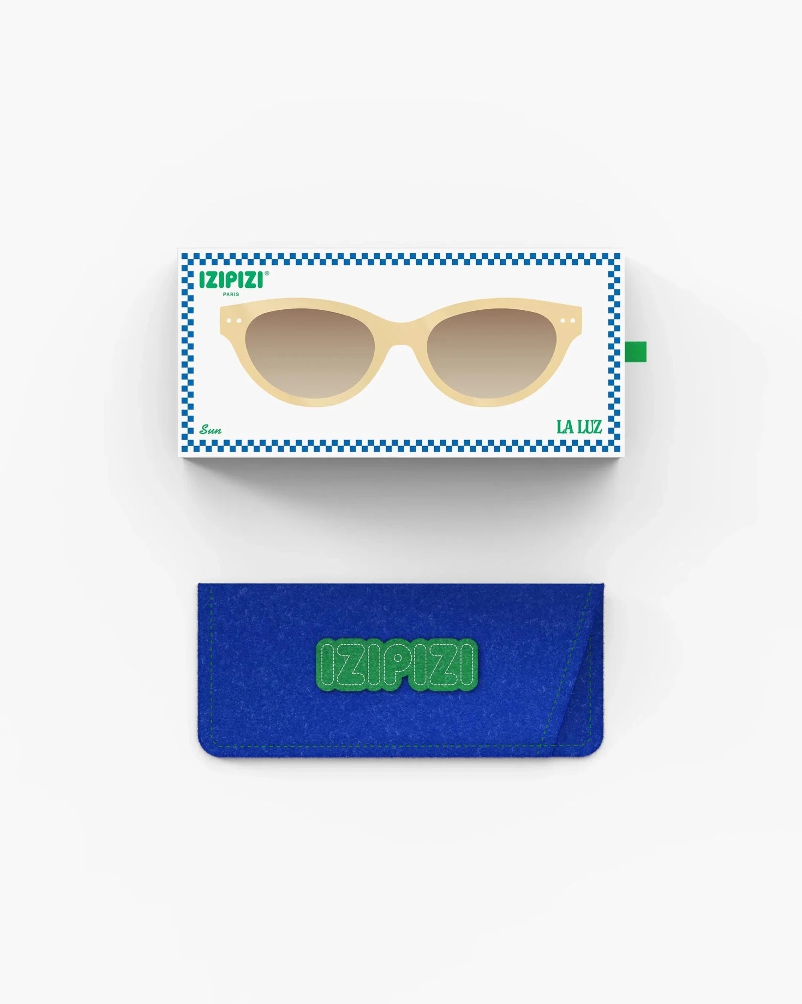 IZIPIZI - LUZ Sonnenbrille • Pastry Dream - ROSA ECK