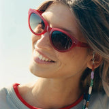 IZIPIZI - LUZ Sonnenbrille • Pomodoro - ROSA ECK