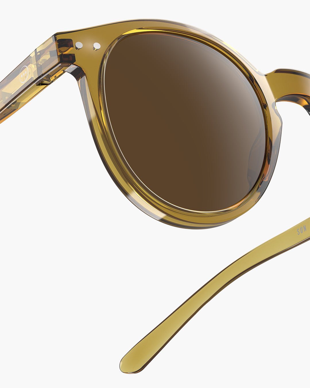 IZIPIZI - M SUN Sonnenbrille • Golden Green - ROSA ECK