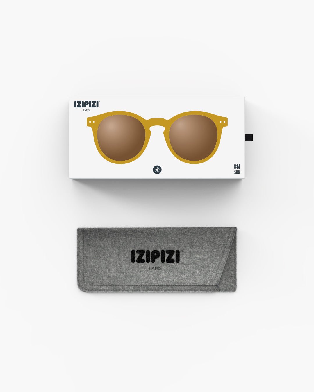 IZIPIZI - M SUN Sonnenbrille • Golden Green - ROSA ECK