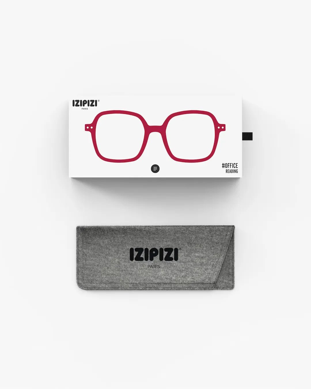 IZIPIZI - OFFICE READING Lesebrille • Cherry Red - Lesebrille - ROSA ECK