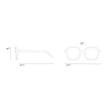 IZIPIZI - #OFFICE Sonnenbrille | Black - Sonnenbrille - ROSA ECK Concept Store