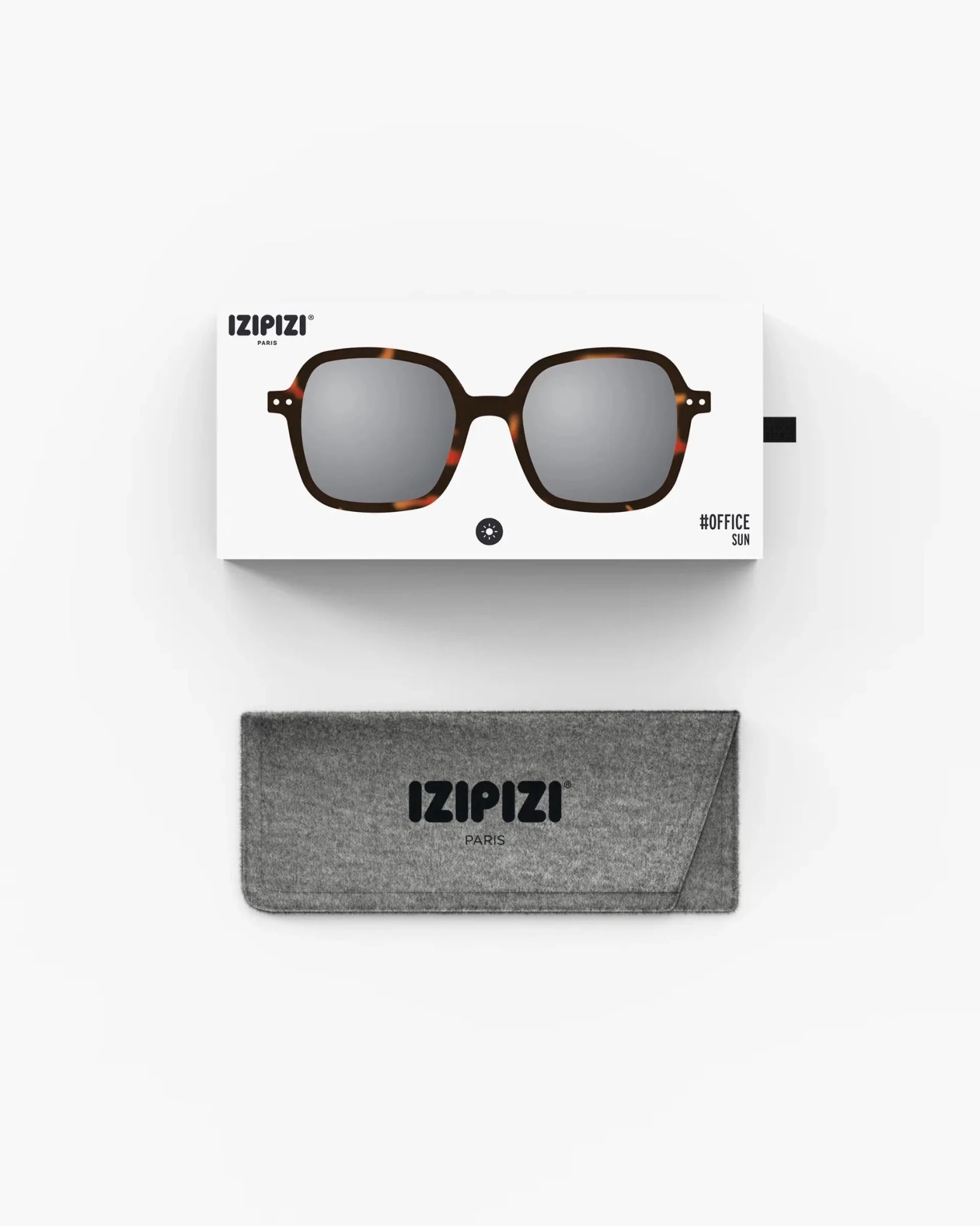 IZIPIZI - OFFICE SUN Sonnenbrille • Tortoise - ROSA ECK