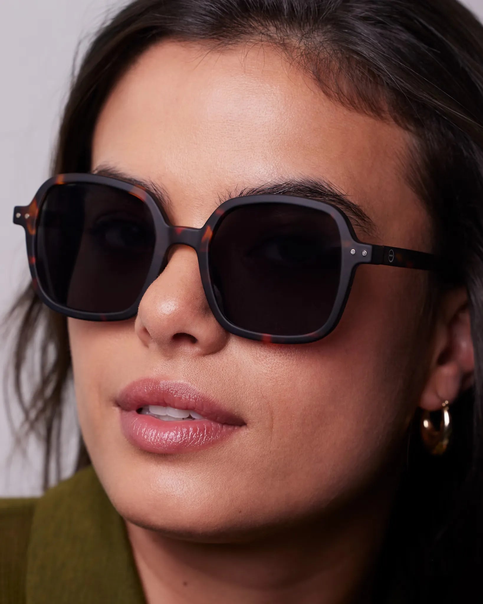 IZIPIZI - OFFICE SUN Sonnenbrille • Tortoise - ROSA ECK