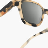 IZIPIZI - road JUNIOR Sonnenbrille (7–11 Jahre) • Light Tortoise - ROSA ECK
