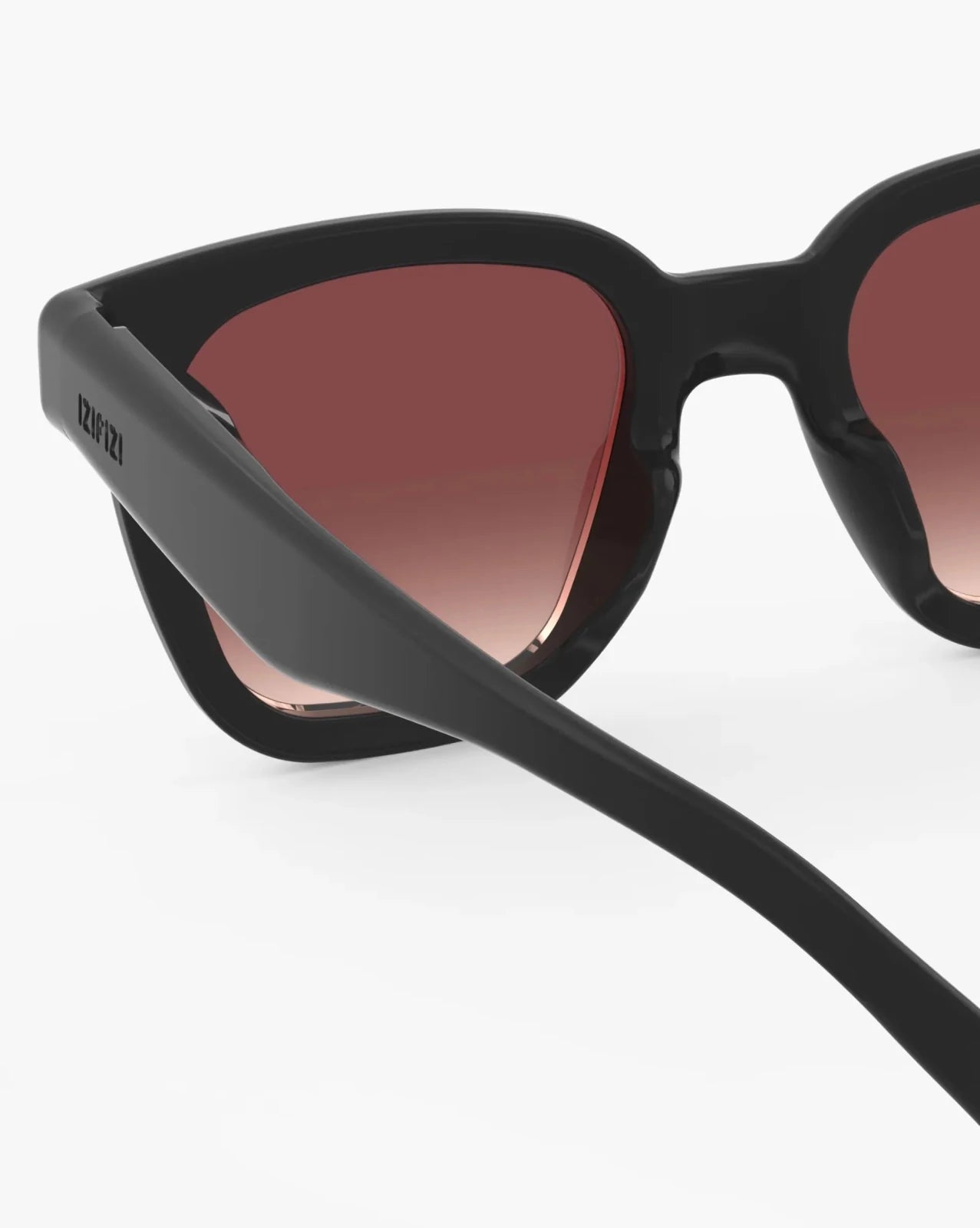 IZIPIZI - ROAD SUN Sonnenbrille • Black Road - ROSA ECK