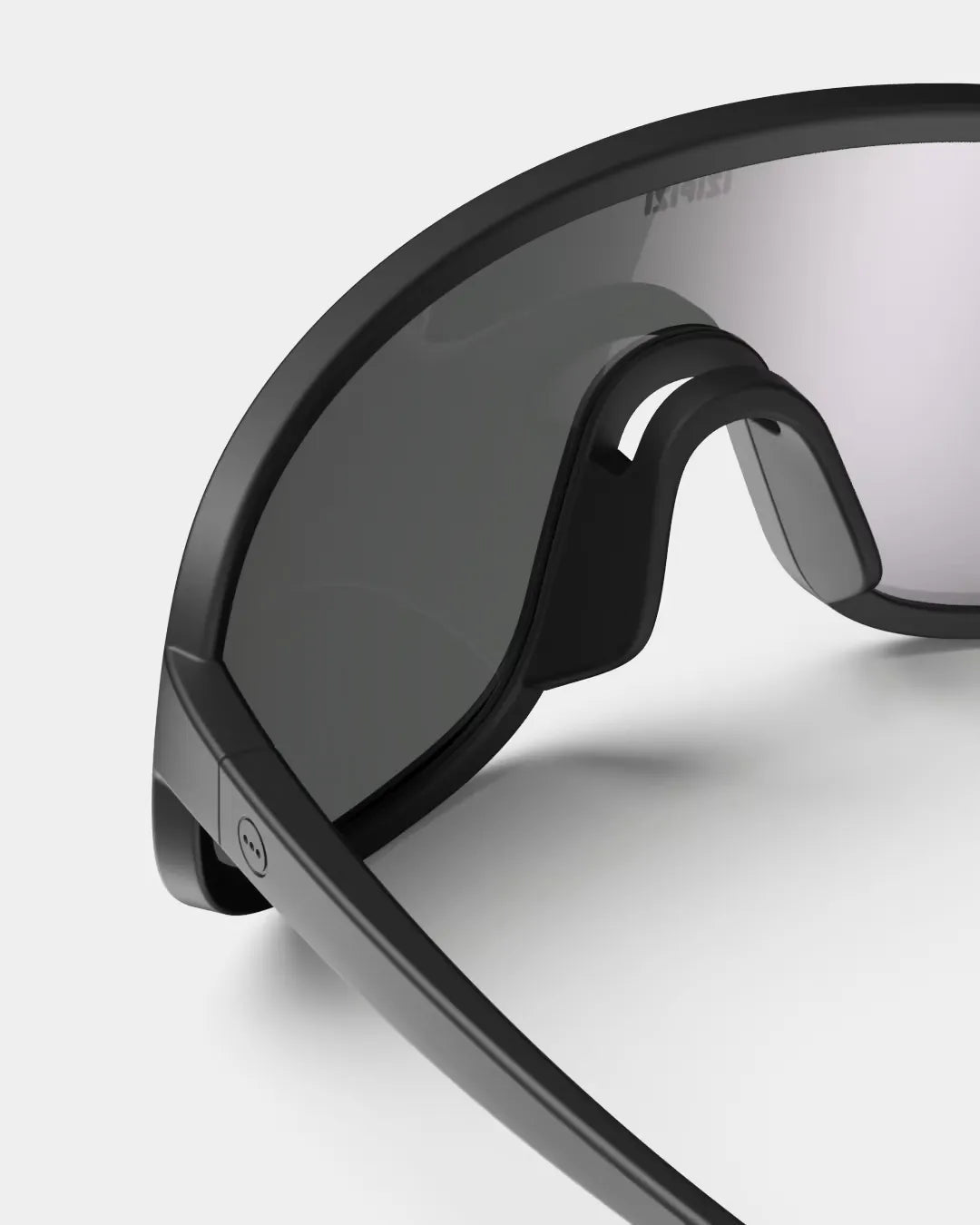 IZIPIZI - SPEED Fahrradbrille • Black All Weather - ROSA ECK