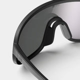IZIPIZI - SPEED Fahrradbrille • Black All Weather - ROSA ECK