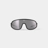 IZIPIZI - SPEED Fahrradbrille • Black All Weather - ROSA ECK