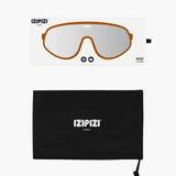 IZIPIZI - SPEED Fahrradbrille • Hazel All Weather - ROSA ECK
