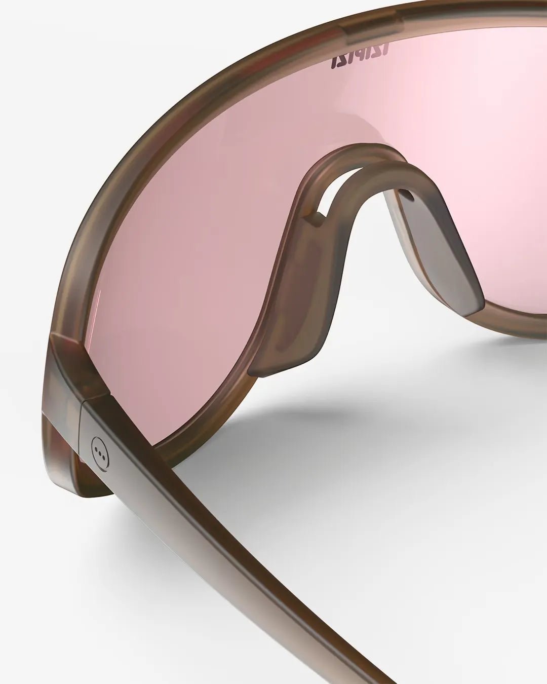 IZIPIZI - SPEED Fahrradbrille • Hazel Low Light - ROSA ECK