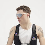 IZIPIZI - SPEED Fahrradbrille • Sand All Weather - ROSA ECK