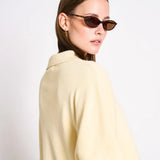 JAN ’N JUNE - ANJO Strickjacke • Buttermilk - ROSA ECK