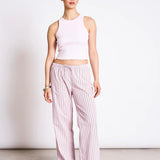 JAN 'N JUNE - CETOS Hose • Light Orchid Striped - ROSA ECK