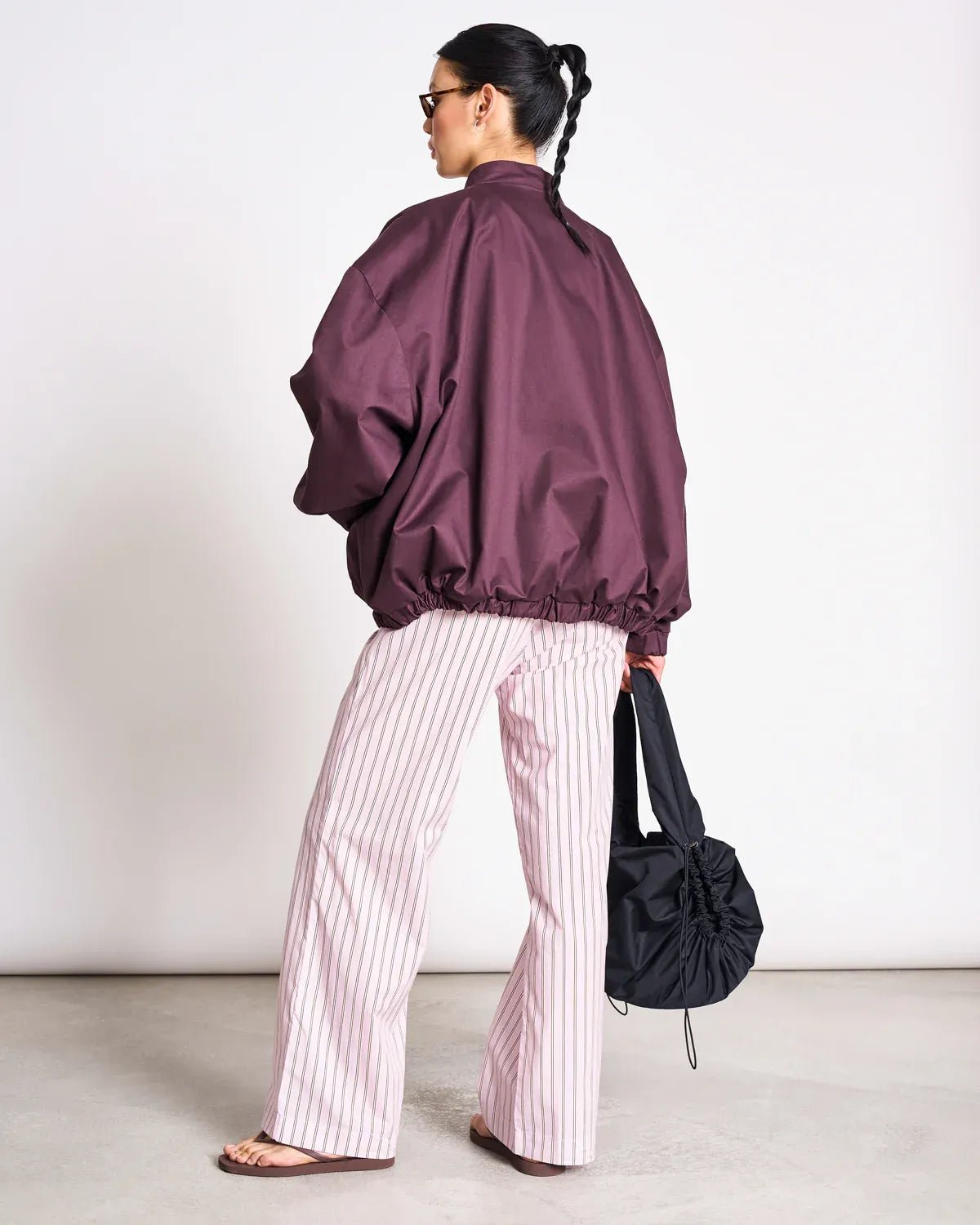 JAN 'N JUNE - CETOS Hose • Light Orchid Striped - ROSA ECK