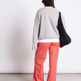 JAN ‘N JUNE - COTTON PANTS SOBY CHERRY RED WHITE STRIPED GOTS - Hose - ROSA ECK