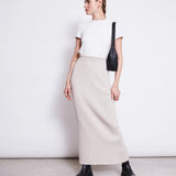 JAN ’N JUNE - EBBA Midi - Strickrock • Ivory - ROSA ECK