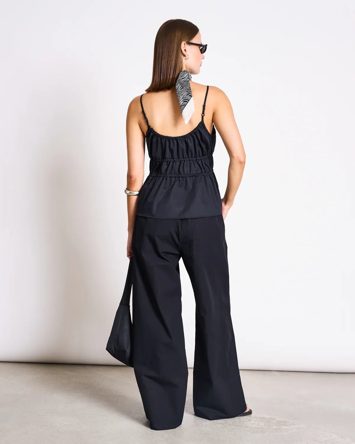 JAN 'N JUNE - EBUR Spaghettiträger - Top • Black - ROSA ECK