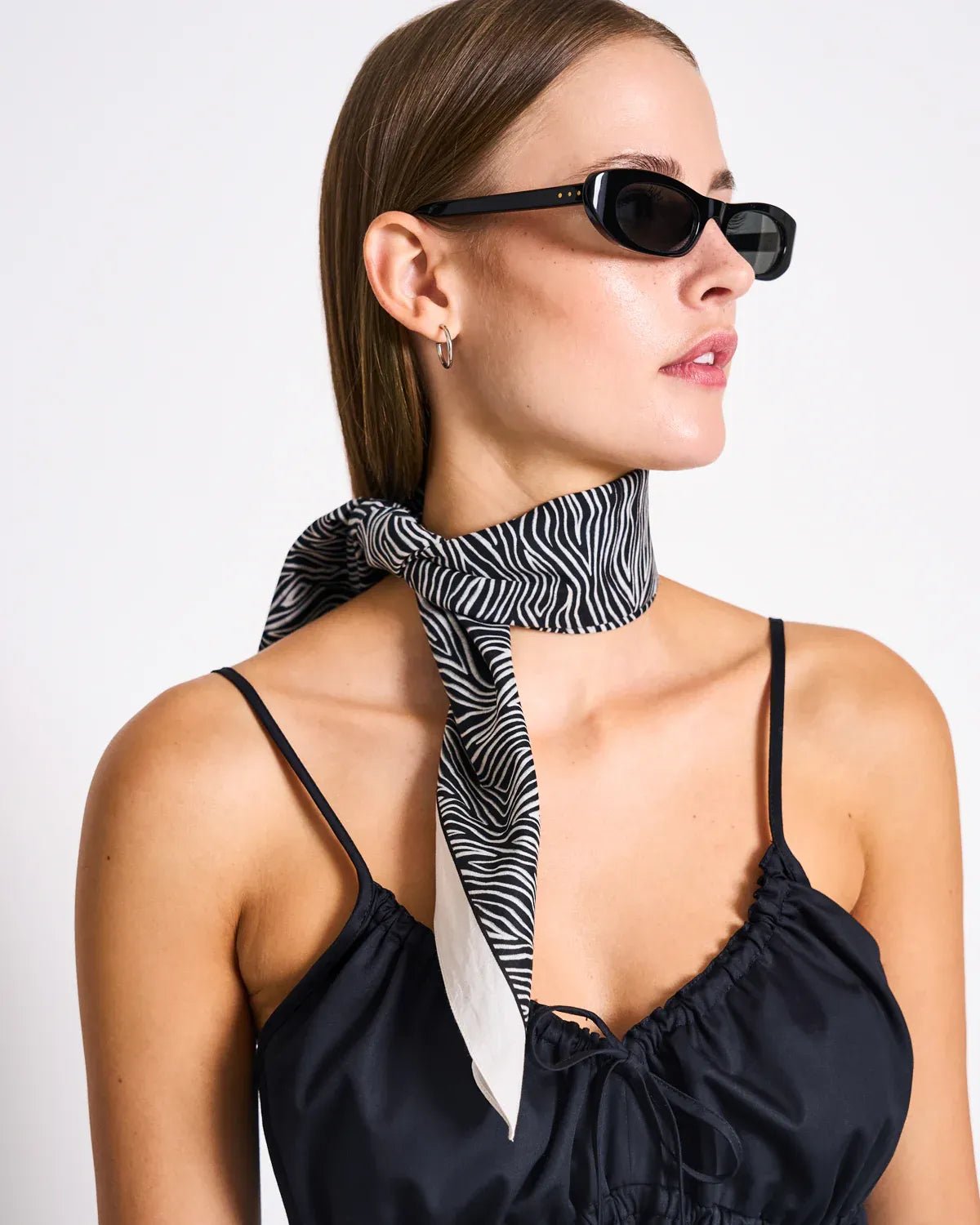 JAN 'N JUNE - EBUR Spaghettiträger - Top • Black - ROSA ECK