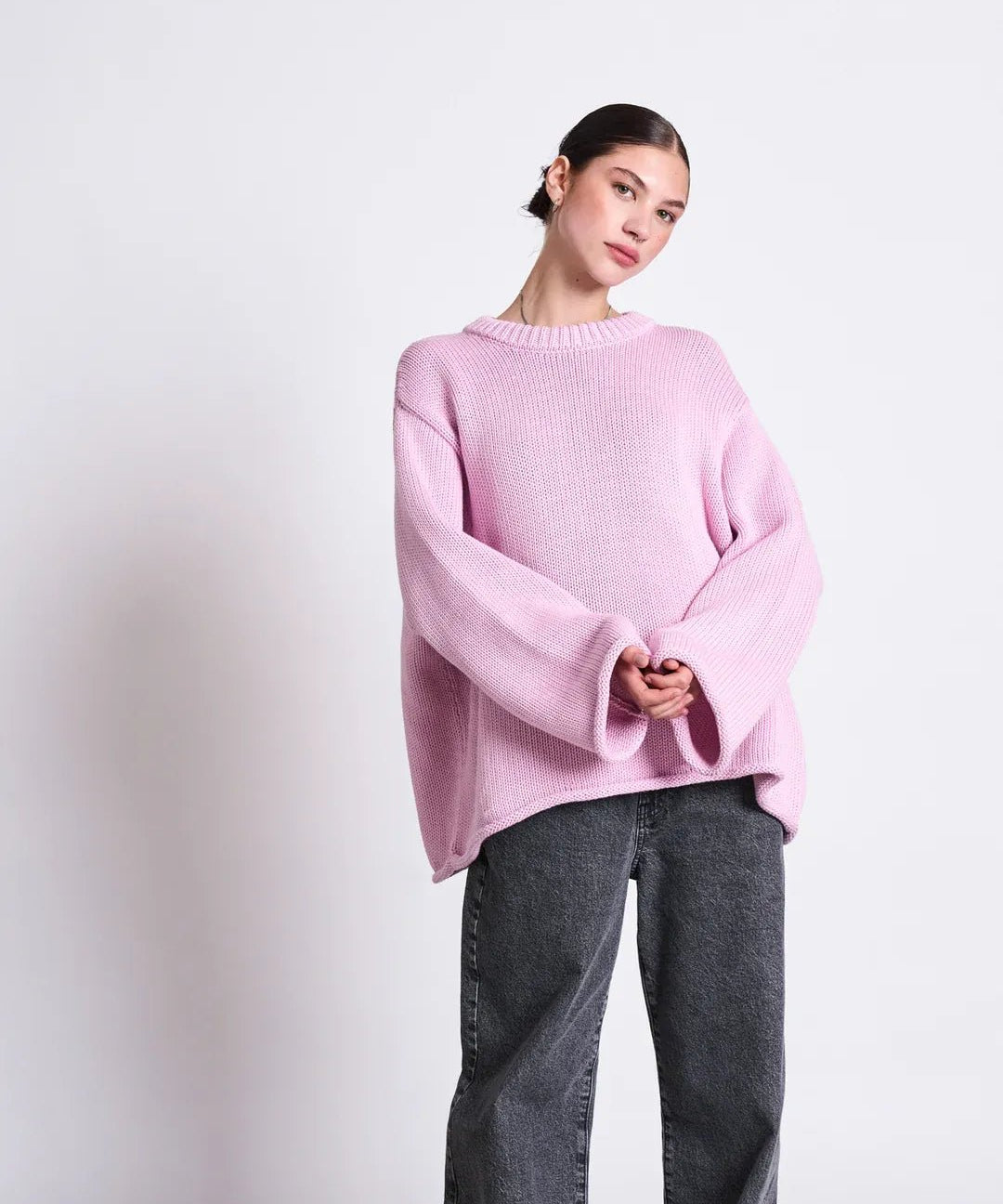 JAN ‘N JUNE - JUMPER SONA LIGHT ORCHID GOTS - Pullover - ROSA ECK