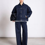 JAN ‘N JUNE - VILME Jeansjacke Relaxed • Dunkelblau - Jacke - ROSA ECK Concept Store