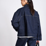JAN ‘N JUNE - VILME Jeansjacke Relaxed • Dunkelblau - Jacke - ROSA ECK Concept Store