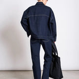JAN ‘N JUNE - VILME Jeansjacke Relaxed • Dunkelblau - Jacke - ROSA ECK Concept Store