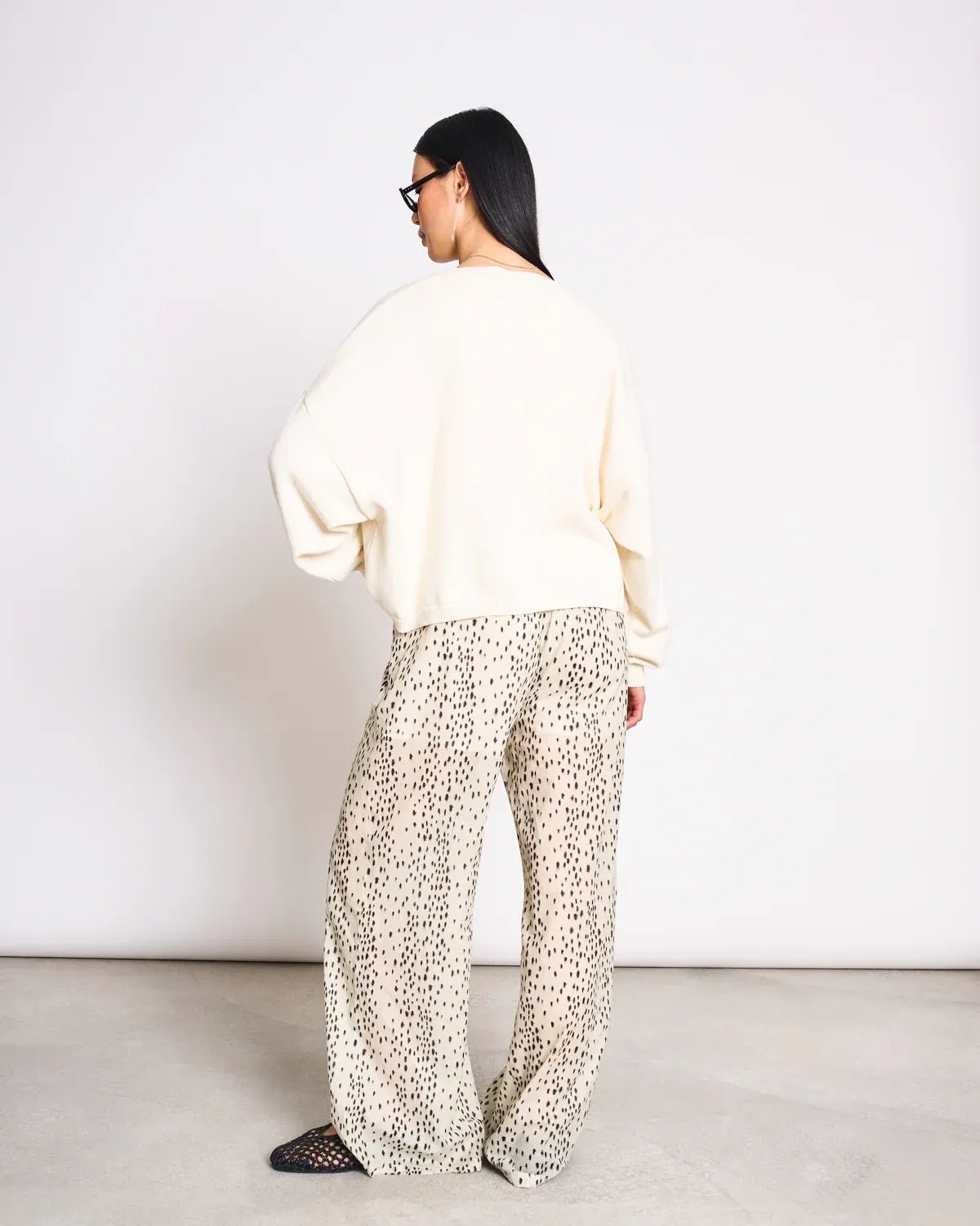 JAN ’N JUNE - ZEA Strickjacke • Offwhite - ROSA ECK