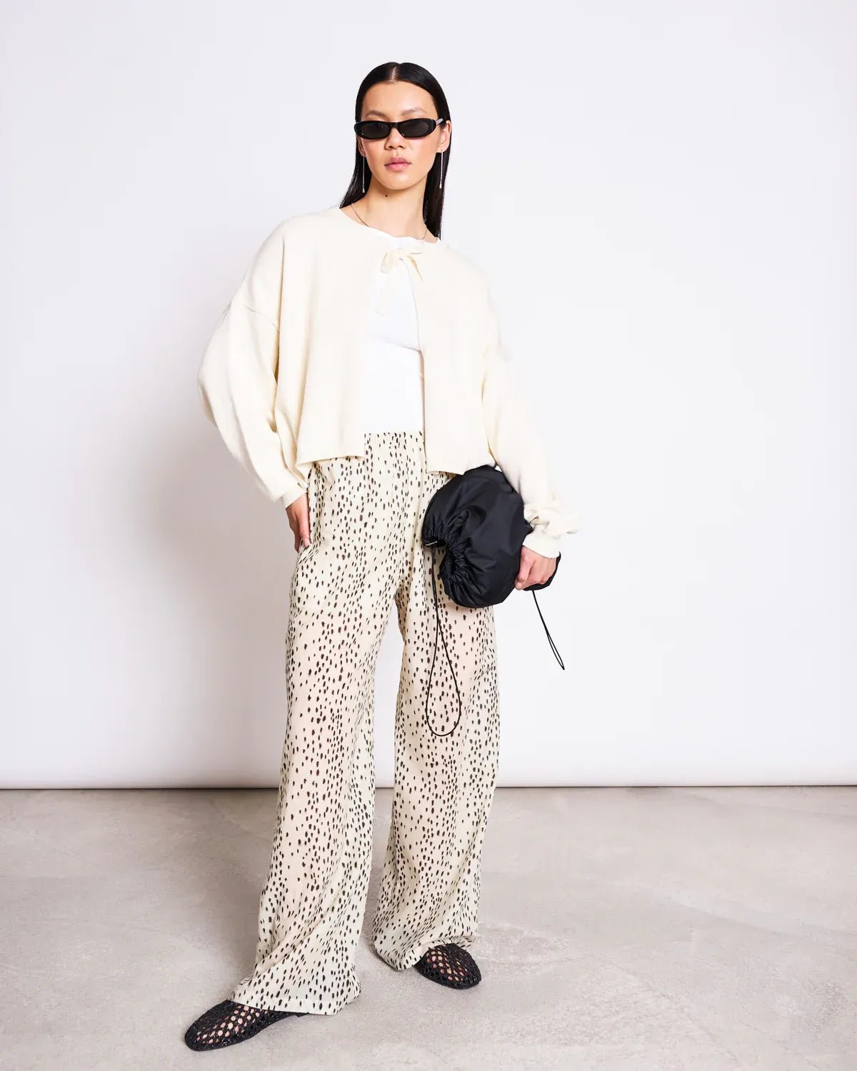 JAN ’N JUNE - ZEA Strickjacke • Offwhite - ROSA ECK