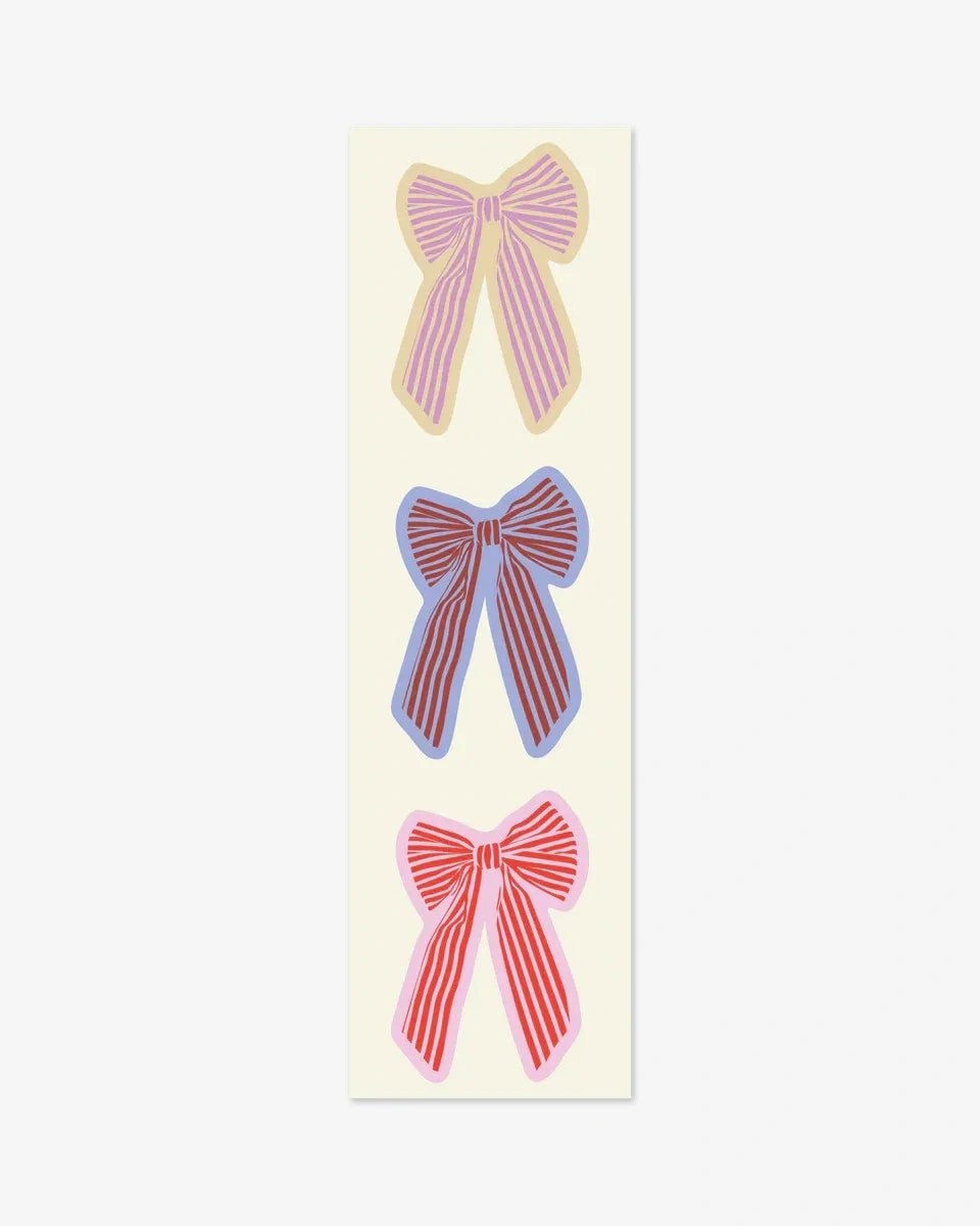 Kado Design - Aufkleber • Große Schleife - ROSA ECK