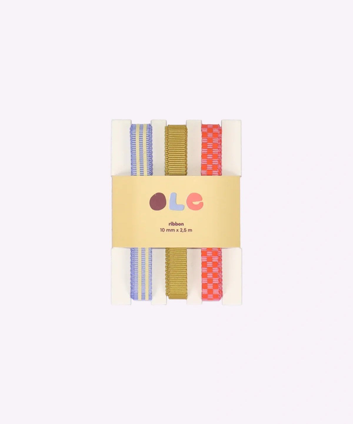Kado Design - Geschenkband - Set • stripe · plain · checkerboard - Geschenkverpackung - ROSA ECK