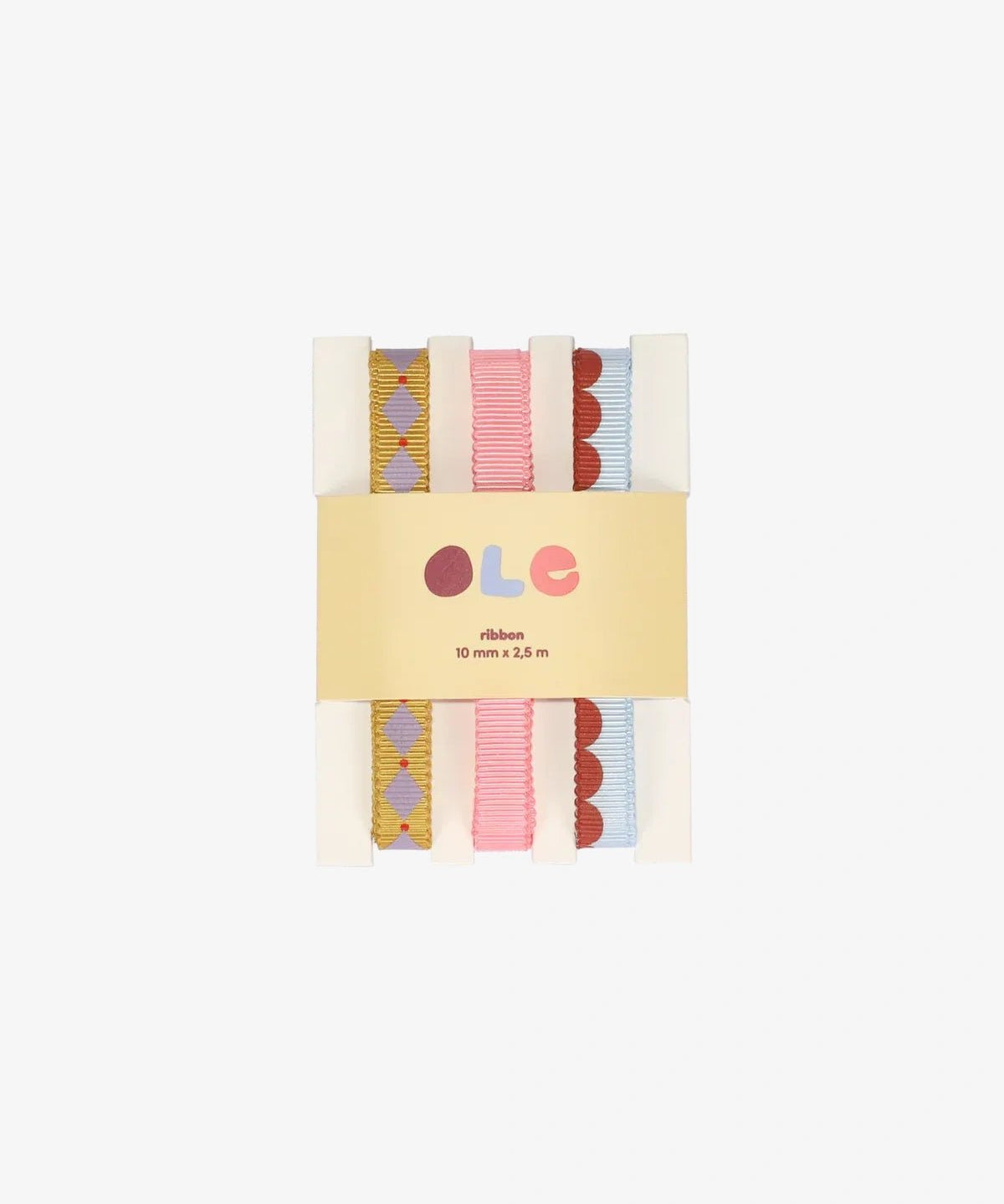 Kado Design - Geschenkband-Set • Zirkus/Wellen - ROSA ECK