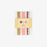 Kado Design - Geschenkband-Set • Zirkus/Wellen - ROSA ECK