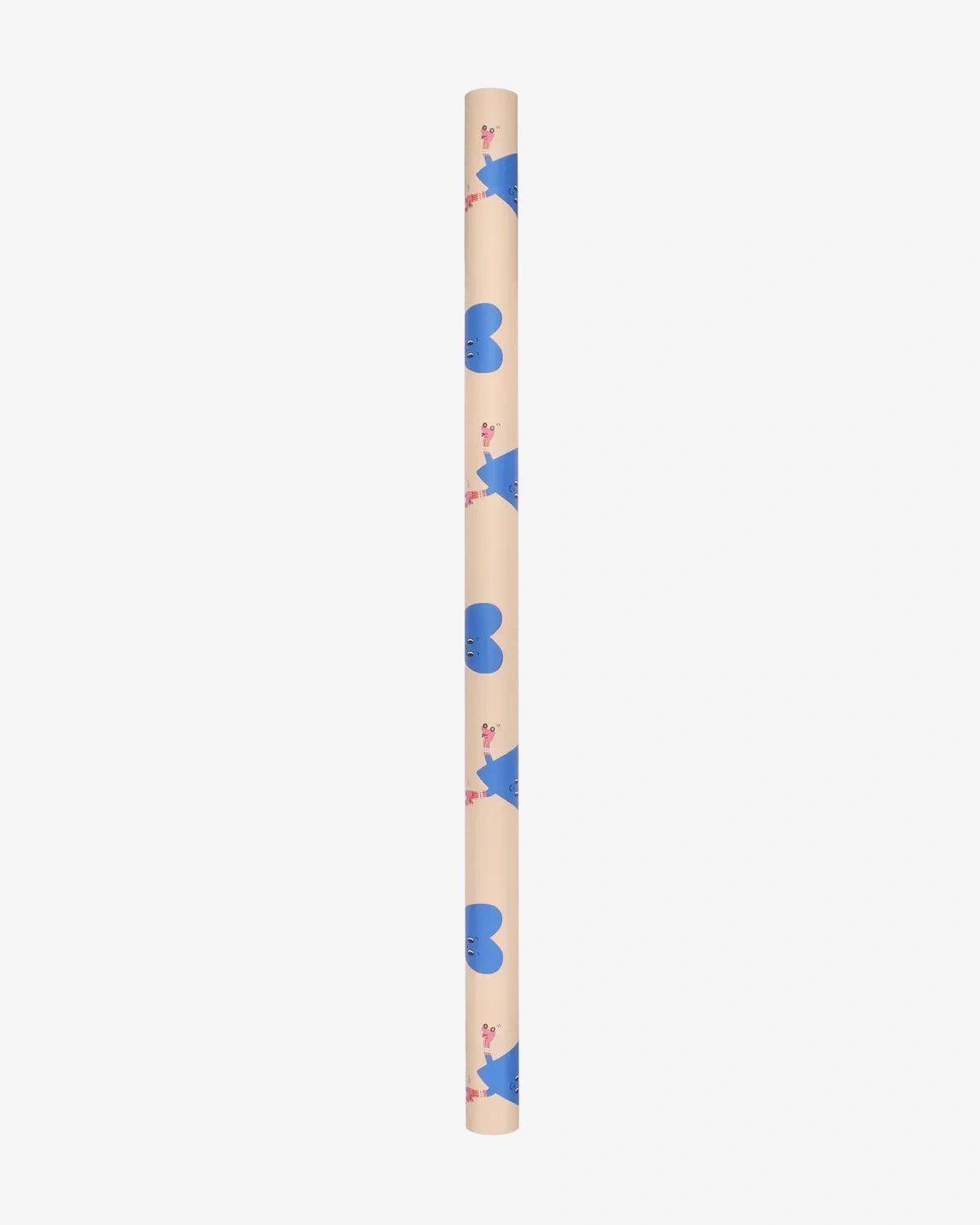 Kado Design - Geschenkpapier - Rolle • Herzen (Marii Sore) - ROSA ECK