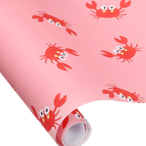 Kado Design - Geschenkpapier • Rosa mit Kraben - Motiv von Anne Pascal - Geschenkpapier - ROSA ECK Concept Store