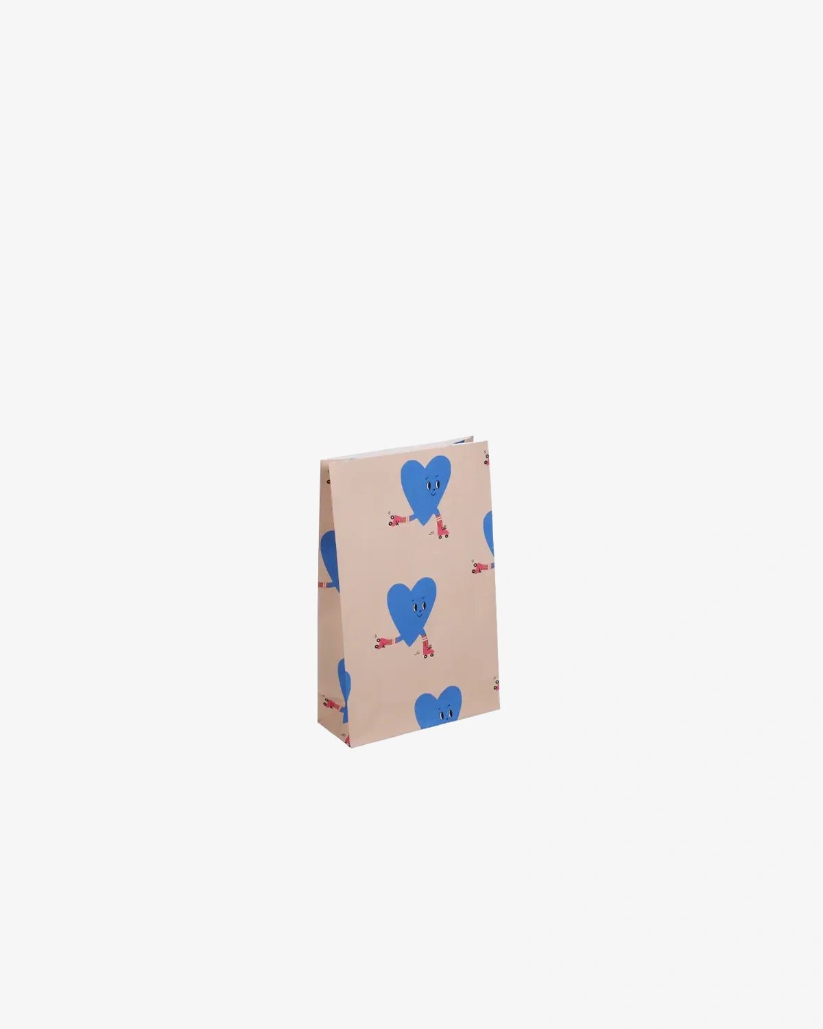 Kado Design - Geschenktüte mit Boden • Herzen (Marii Sore) - ROSA ECK