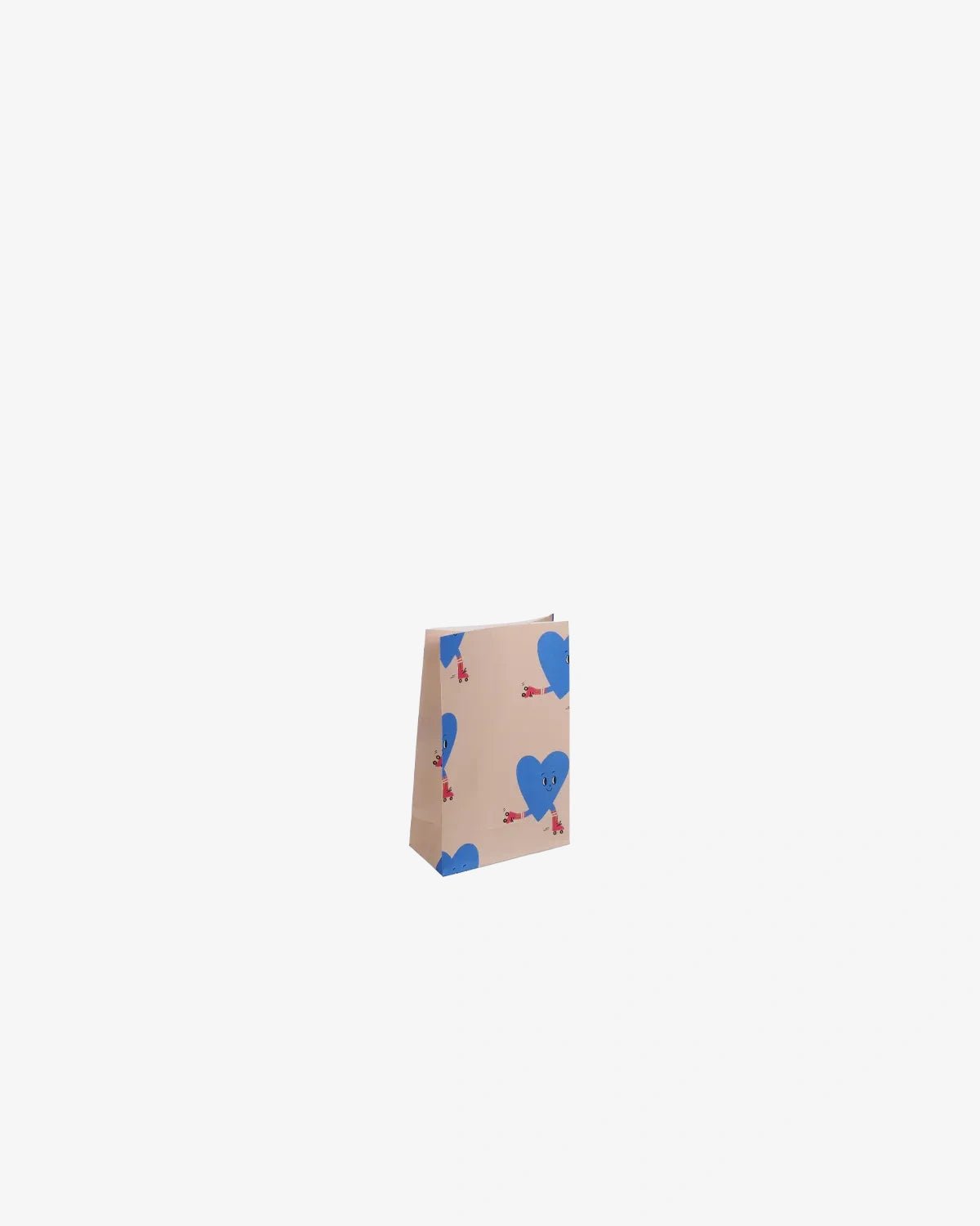 Kado Design - Geschenktüte mit Boden • Herzen (Marii Sore) - ROSA ECK