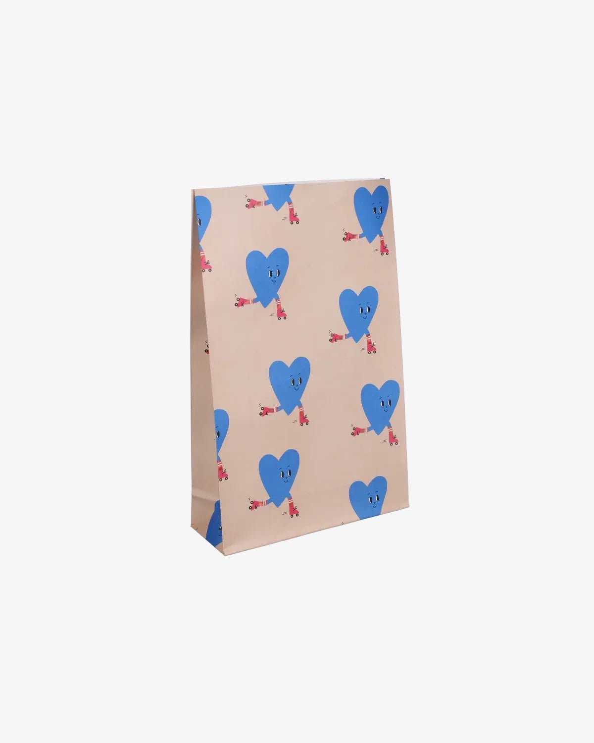 Kado Design - Geschenktüte mit Boden • Herzen (Marii Sore) - ROSA ECK