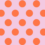 Kado Design - Geschenktüte mit Boden • Pink/Orange gepunktet (Lottie Dottie) - ROSA ECK