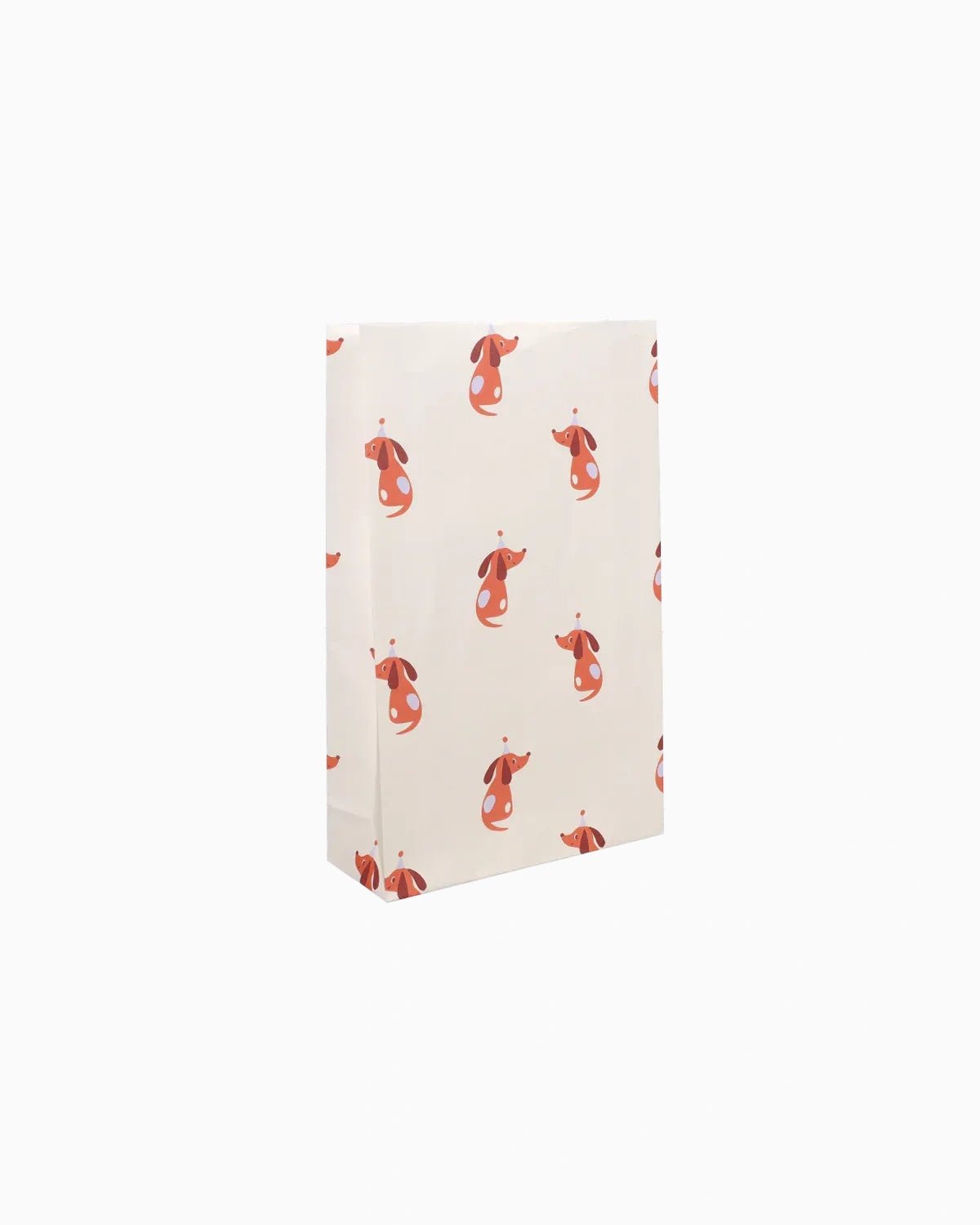 Kado Design - Geschenktüte mit Boden • Party Dog (by Anne Pascal) - Geschenkverpackung - ROSA ECK